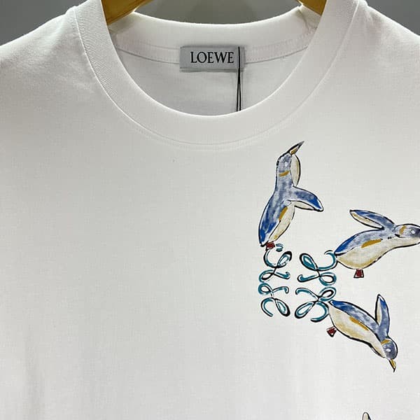 注目★ ロエベ ペンギン Tシャツ コピー lon75994